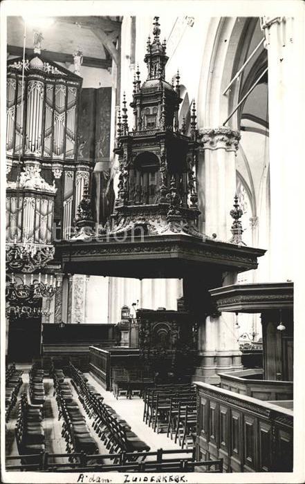 Kirchenorgel Amsterdam Zuiderkerk