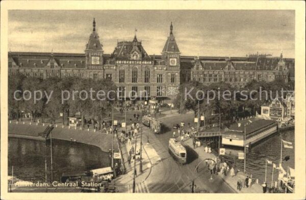 Strassenbahn Amsterdam Centraal Station