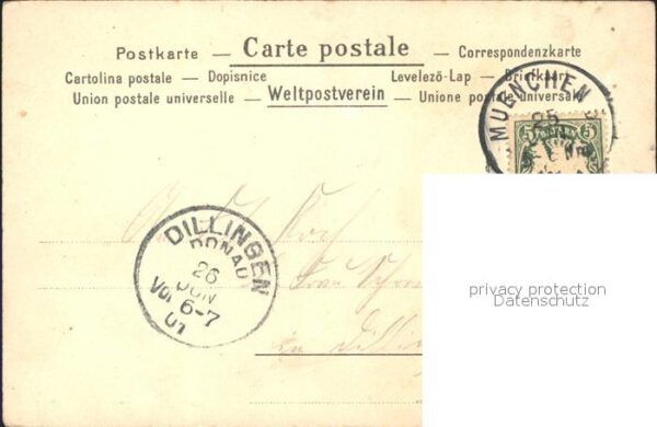 Tanz Taenzer Schuhplattler Dirndl Gedicht Litho – Bild 2