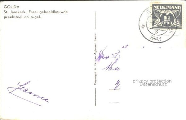 Kirchenorgel St. Janskerk Gouda – Bild 2