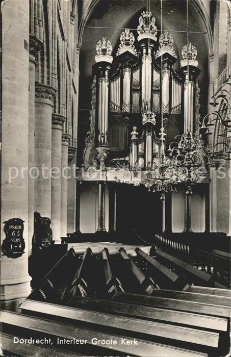 Kirchenorgel Groote Kerk Dordrecht