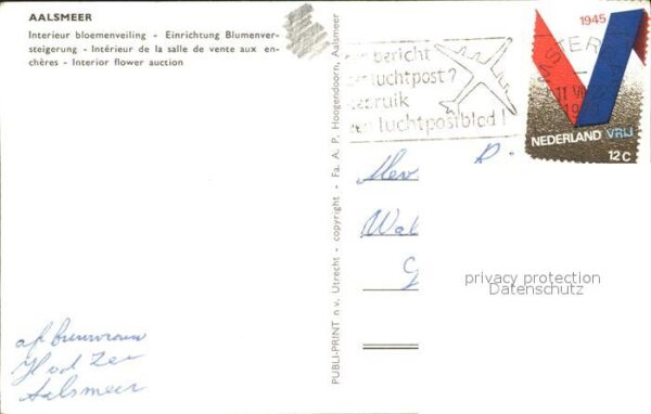 Blumen Aalsmeer Einrichtung Blumenversteigerun – Bild 2