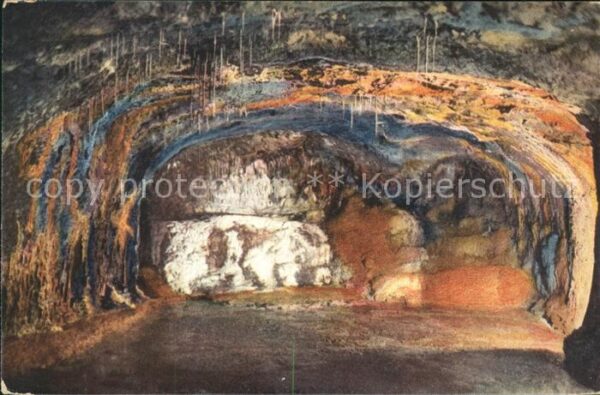 Hoehlen Caves Grottes Feengrotten Saalfeld Mittlere Quellgrot