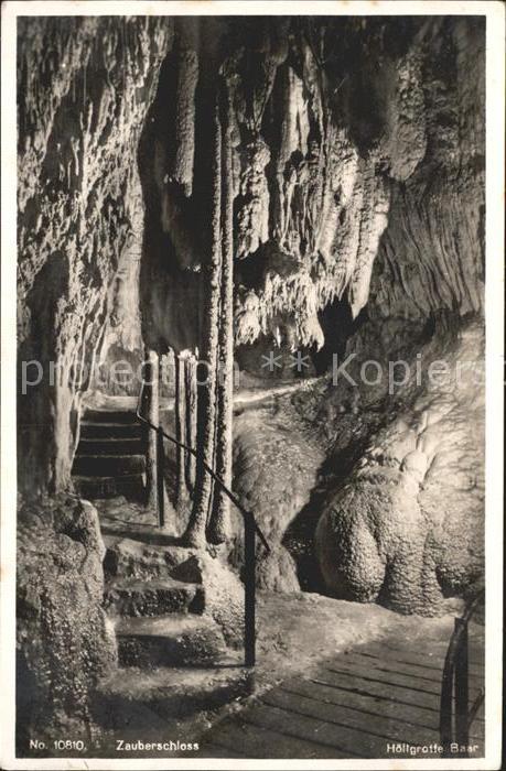 Hoehlen Caves Grottes Höllgrotte Baar Zauberschloss
