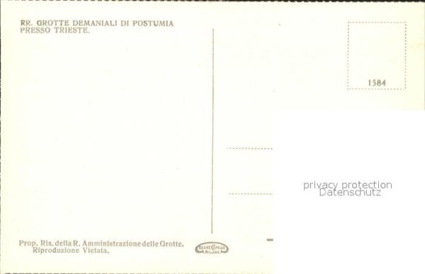 Hoehlen Caves Grottes Viale delle colonne Postumia – Bild 2