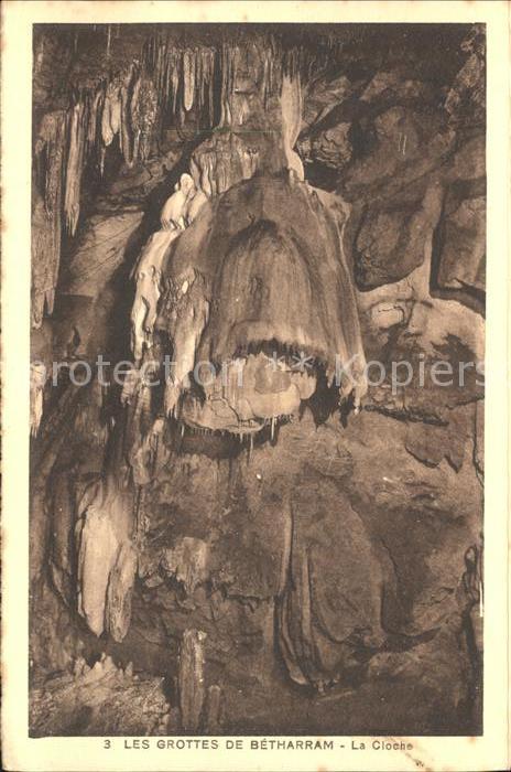 Hoehlen Caves Grottes Betharram La Cloche