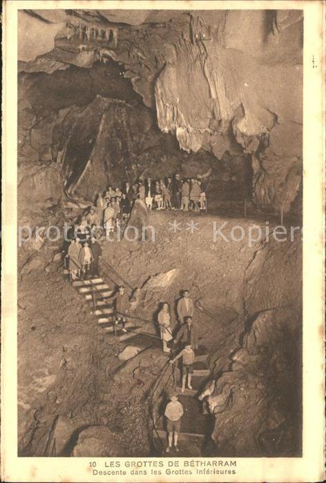 Hoehlen Caves Grottes Betharram Grottes Inferieures