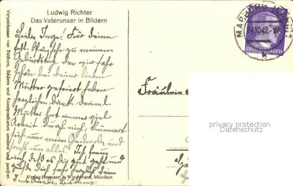Richter Ludwig Vaterunser in Bildern Vergib uns unsere – Bild 2