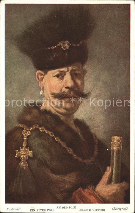 Rembrandt Ein alter Pole