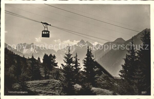 Seilbahn Nebelhorn