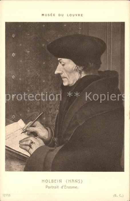 Holbein Hans Portrait d_Erasme