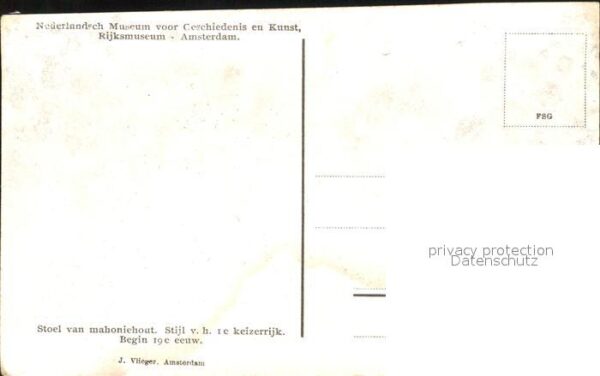 Moebel Antiquitaeten Stoel van mahoniehout Opleidingsschip d – Bild 2