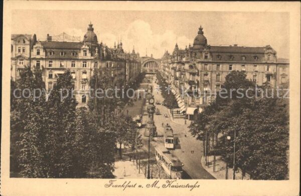 Strassenbahn Frankfurt am Main Kaiserstrasse