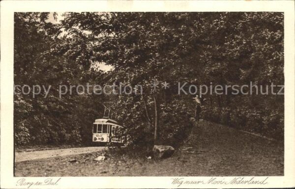 Strassenbahn Berg en Dal Weg naar Mooi Nederland