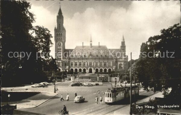 Strassenbahn Den Haag Vredespaleis