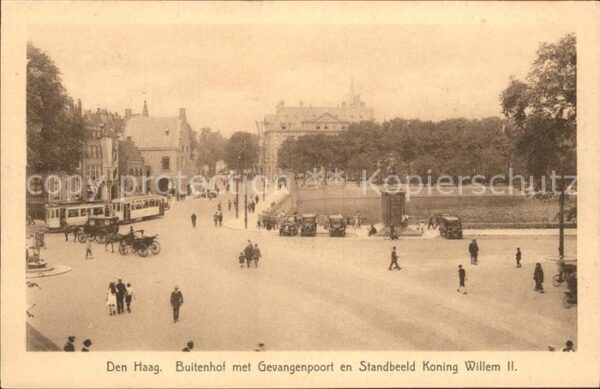 Strassenbahn Den Haag Buitenhof Gevangenpoort Standb