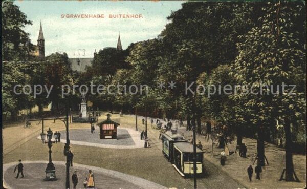 Strassenbahn s_Gravenhage Buitenhof