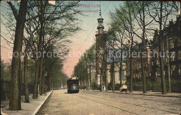 Strassenbahn Amsterdam Linnaeusstraat