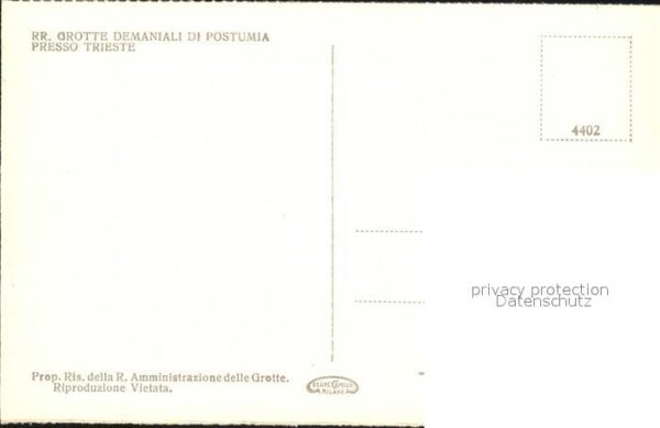 Hoehlen Caves Grottes La grotta nera Postumia – Bild 2
