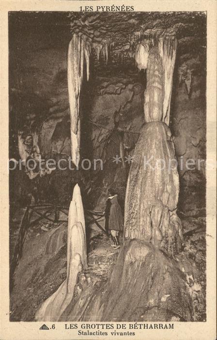 Hoehlen Caves Grottes Betharram Stalactites vivantes