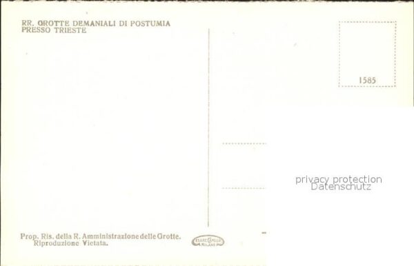 Hoehlen Caves Grottes Il Brillante Postumia – Bild 2