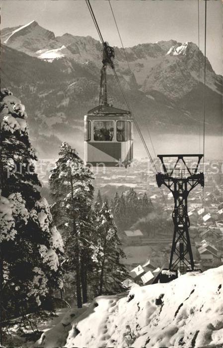 Seilbahn Wankbahn Garmisch-Partenkirchen Alpspit
