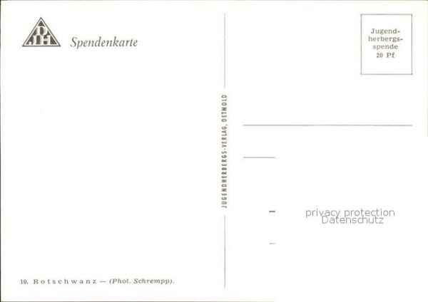 Schmetterlinge Rotschwanz Spendenkarte – Bild 2