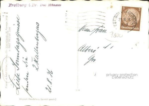 Foto Mueller Adolf Freiburg im Breisgau Münster – Bild 2