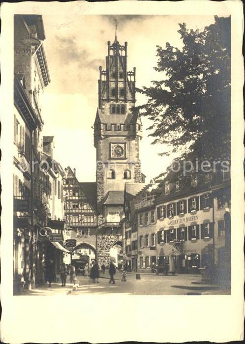 Foto Mueller Adolf Freiburg im Breisgau Oberlinden Schwabe