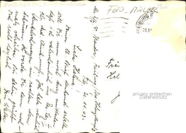 Foto Mueller Adolf Freiburg im Breisgau Schwabentor – Bild 2