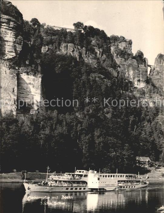 Motorschiffe Elbdampfer Bastei Sächsische Schweiz