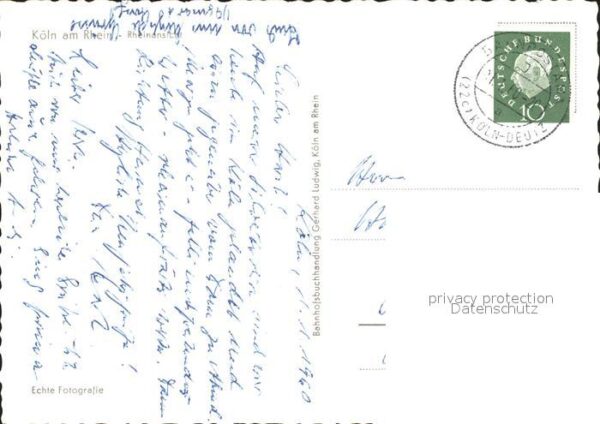 Dampfer Seitenrad Köln am Rhein Rheinansicht – Bild 2