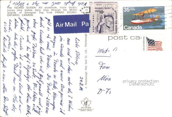 Motorboote Island Queen Parry Sound Ontario – Bild 2