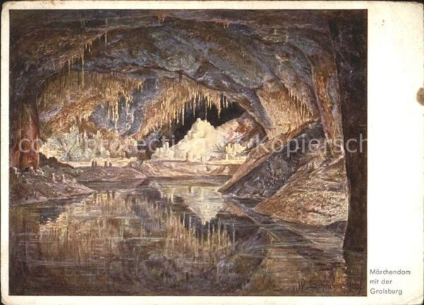 Hoehlen Caves Grottes Feengrotte Saalfeld Märchendom Gralsbur