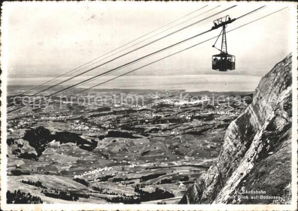 Seilbahn Säntis Bodensee