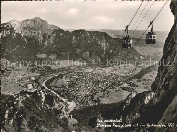 Seilbahn Predigtstuhl Bad Reichenhall Hochstaufe