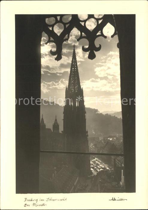 Foto Mueller Adolf Freiburg im Breisgau Münster