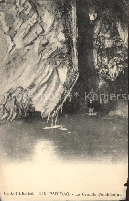 Hoehlen Caves Grottes Padirac Grande Pendeloque