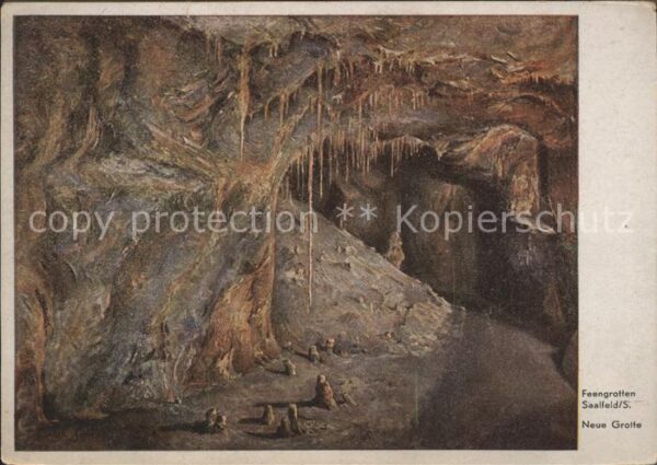 Hoehlen Caves Grottes Feengrotten Saalfeld Neue Grotte