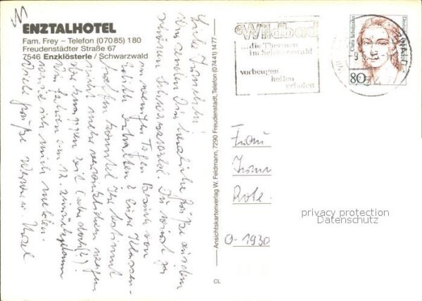 Enzkloesterle Enztalhotel Springbrunnen Hirsch Fliege – Bild 2
