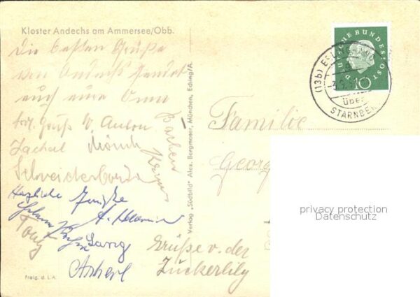 Ammersee Kloster Andechs Fliegeraufnahme – Bild 2