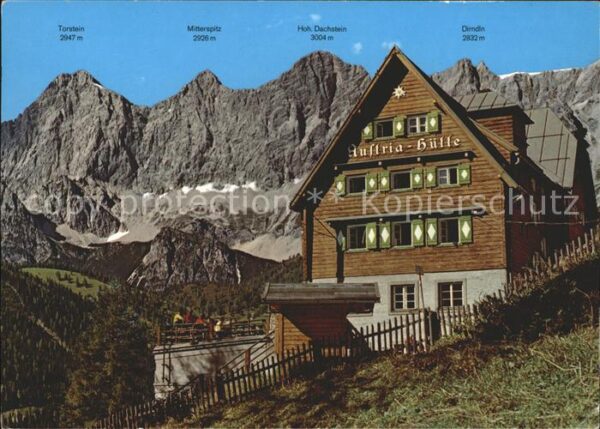 Ramsau Dachstein Steiermark Austria Hütte Alpenverein Dachsteinsüdw
