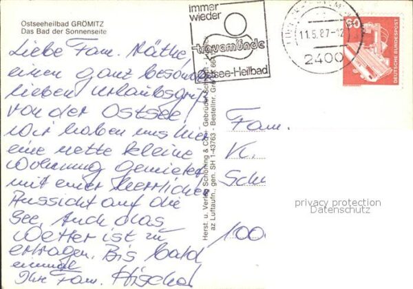 Groemitz Ostseebad Hafen Ostseeheilbad Fliegeraufnahme – Bild 2