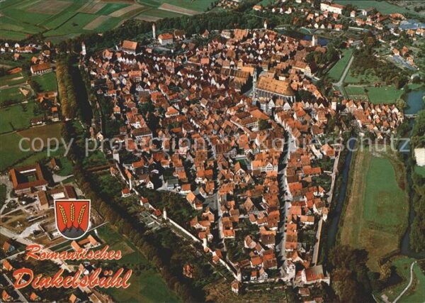Dinkelsbuehl Fliegeraufnahme Wappen