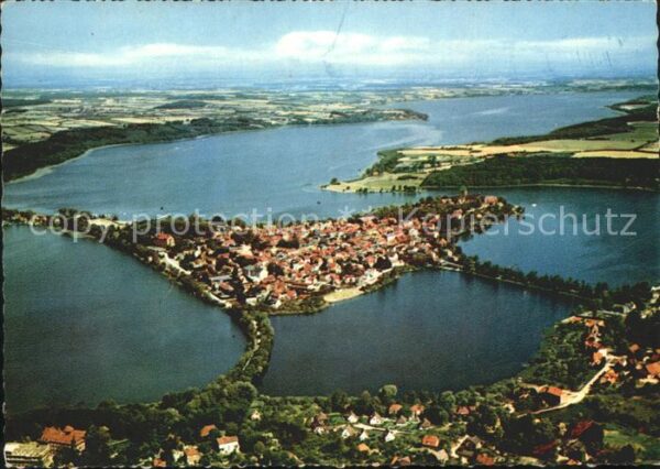 Ratzeburg Fliegeraufnahme Inselstadt Lauenburgisc