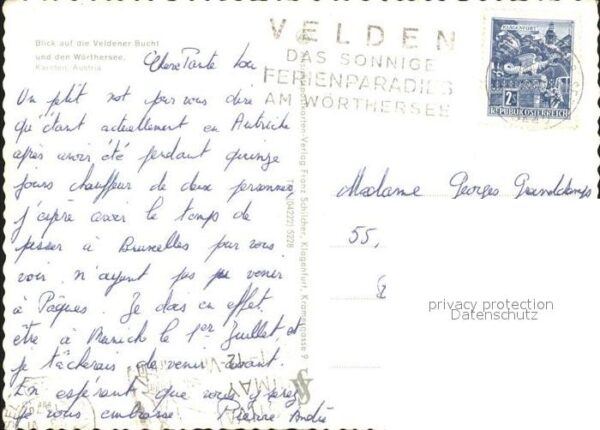 Velden Woerthersee Veldener Bucht Fliegeraufnahme – Bild 2