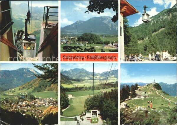 Ruhpolding Rauschbergbahn Alpenpanorama