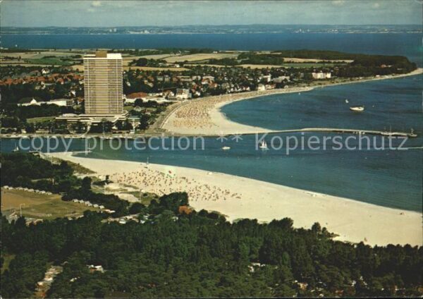 Travemuende Ostseebad Ostseeheilbad Fliegeraufnahme