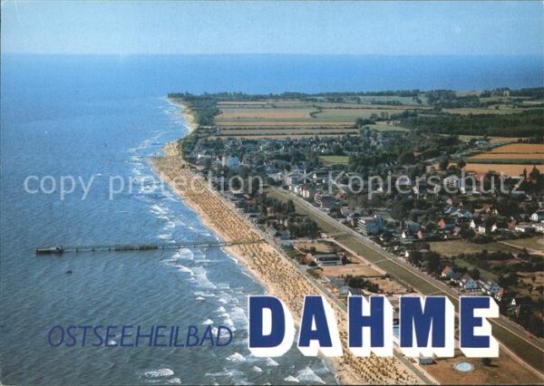 Dahme Ostseebad Fliegeraufnahme