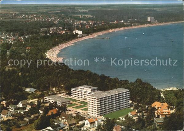 Niendorf Timmendorfer Strand Ostseeheilbad Fliegeraufnahme